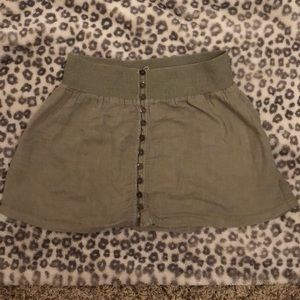 A line American eagle skirt